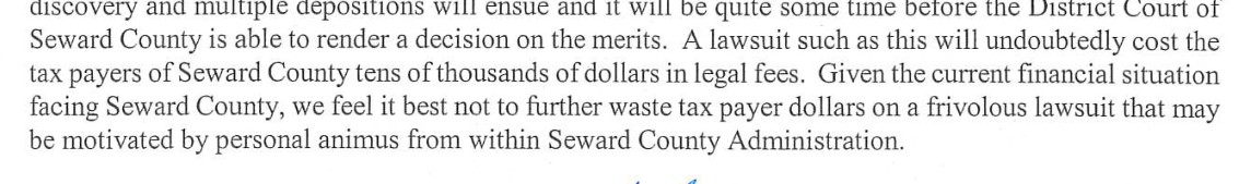 The closing paragraph, page 2