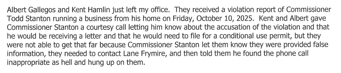 From the email, page 1